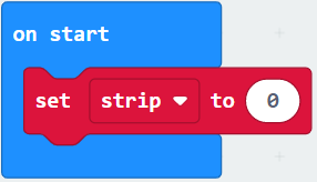 Add set strip block to start